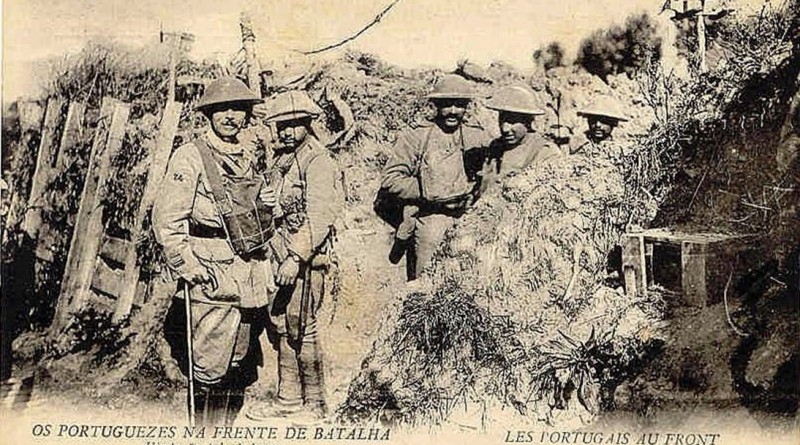 Efemérides em Abril - Batalha de La Lys - França - Nas trincheiras da 1º Guerra Mundial