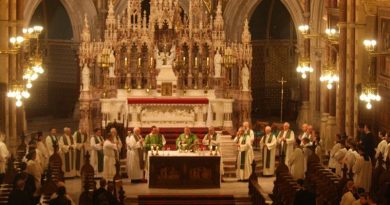 São estas as celebrações litúrgicas e outras desde Outubro a 31 de Dezembro