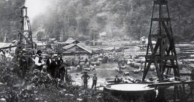 O início e o desenvolvimento da indústria petrolífera - o petróleo nos EUA