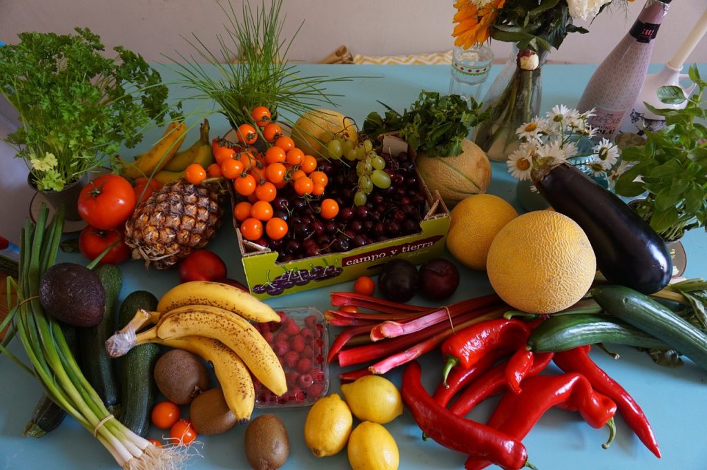 Frutas e legumes que se devem consumir em Novembro