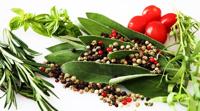 As ervas aromáticas na nossa alimentação