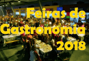 Feiras e Festivais de Gastronomia ou produtos gastronómicos em 2018