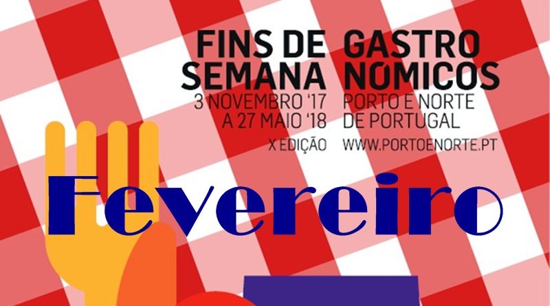 Divulgação dos Fins-de-semana Gastronómicos em Fevereiro de 2018