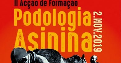 Divulgação da II Formação em Podologia de Asininos
