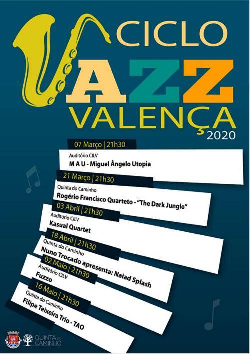 Programa do Ciclo de Jazz em Valen&ccedil;a - 2020