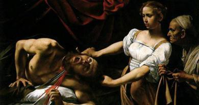 Judite corta a cabeça de Holofernes!