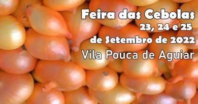 Feiras das Cebolas em Vila Pouca de Aguiar - 23 a 25 de Setembro de 2022