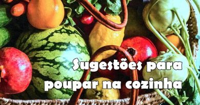 Algumas sugestões para poupar na cozinha, com as refeições!