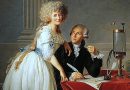 Antoine Lavoisier, considerado o pai da Química moderna, e a sua esposa.