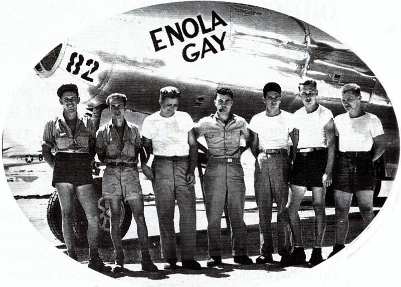 A tripulação do Enola Gay
