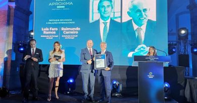 Embaixadores do Brasil e de Portugal homenageados em Lisboa