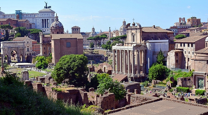 O Forum Romano - Roma ascende à categoria de potência mundial