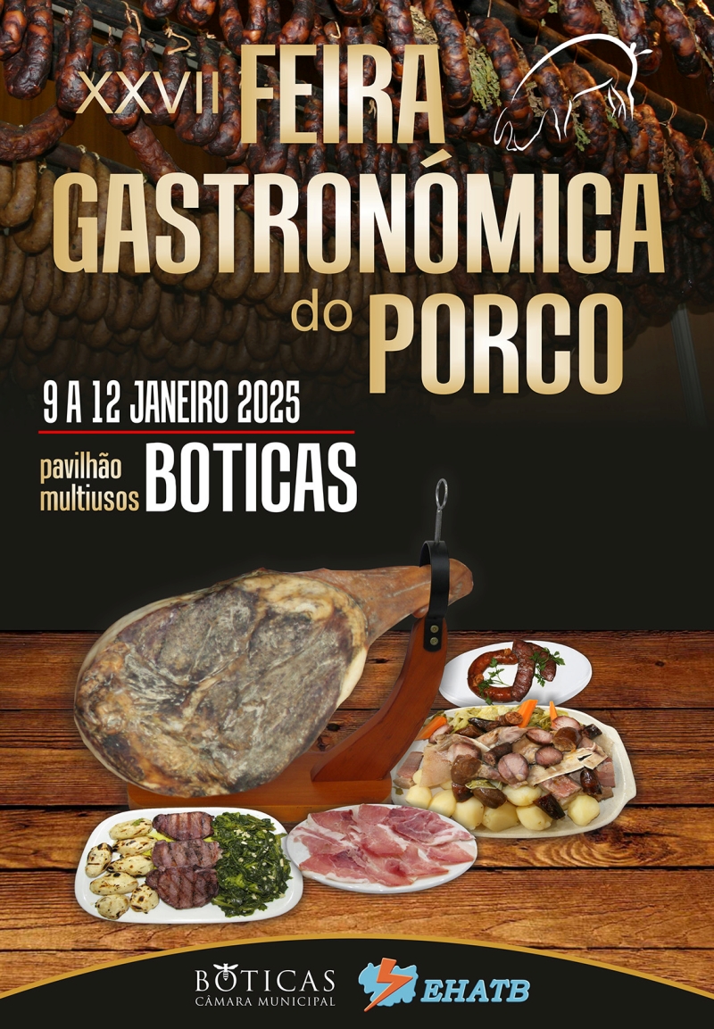 27&ordf; edi&ccedil;&atilde;o da Feira Gastron&oacute;mica do Porco - 9 a 12 de janeiro