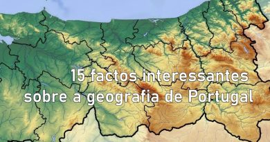 15 factos interessantes sobre a geografia de Portugal