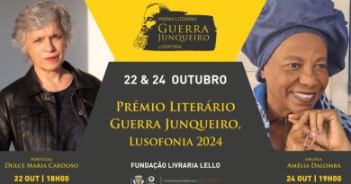 Prémio Guerra Junqueiro entregue em Matosinhos a escritores lusófonos