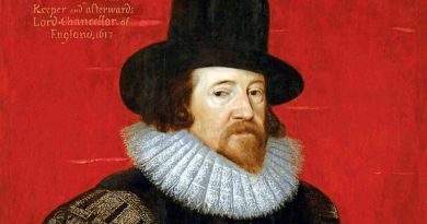 Francis Bacon, ensaísta, filósofo e político inglês, nasceu a 22 de janeiro de 1561
