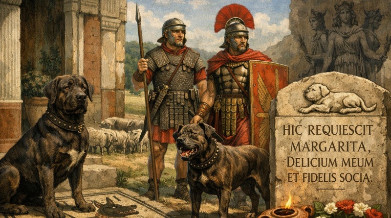 Sobre os cães na Roma Antiga