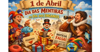 1 de abril - Dia das Mentiras ou Dia dos Enganos