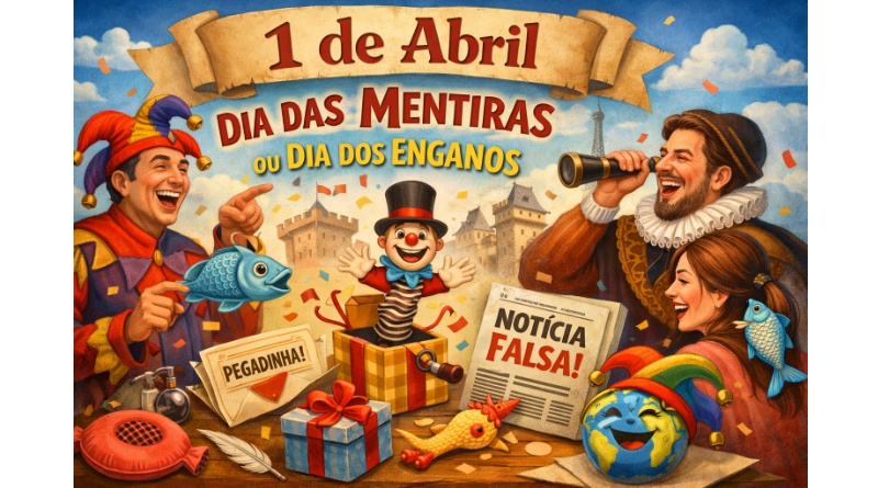1 de abril - Dia das Mentiras ou Dia dos Enganos