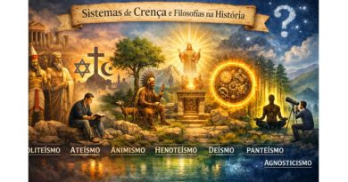Principais sistemas de crença e filosofias na História