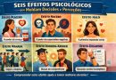 Seis efeitos psicológicos que moldam decisões e perceções