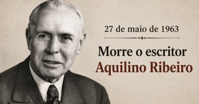 27 de maio de 1963 - Morre o escritor Aquilino Ribeiro