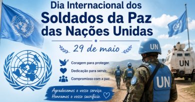 Dia Internacional dos Soldados da Paz das Nações Unidas - 29 de maio