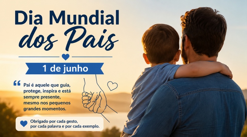Dia Mundial dos Pais - 1 de junho