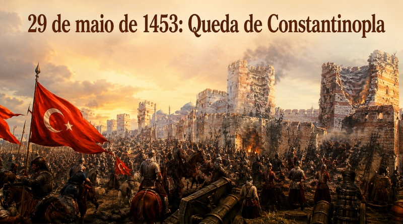29 de maio de 1453: Queda de Constantinopla