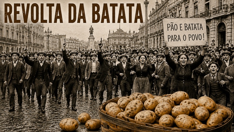 A Revolta da Batata - maio de 1917