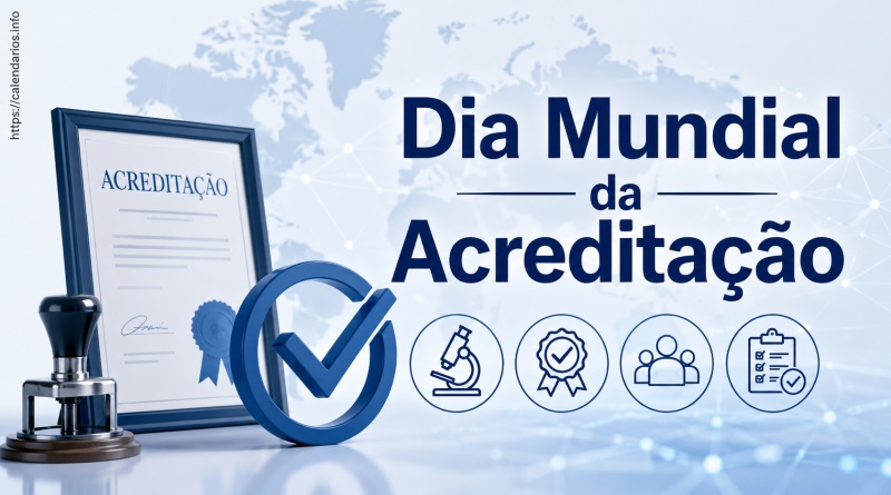 Dia Mundial da Acreditação - 9 de junho