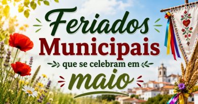 Feriados Municipais que se celebram no mês de Maio