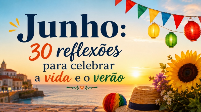 Junho: 30 reflexões para celebrar a vida e o verão