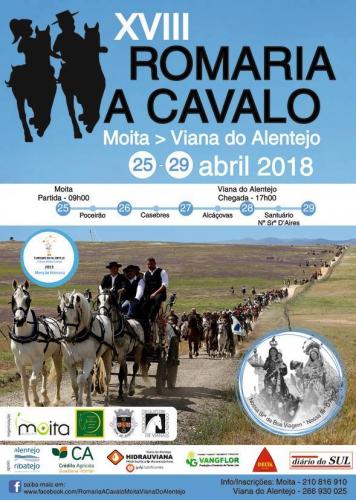 XVIII Romaria a Cavalo - Moita a Viana do Alentejo
