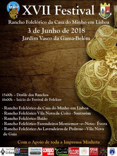 XVII Festival de Folclore - Casa do Minho em Lisboa
