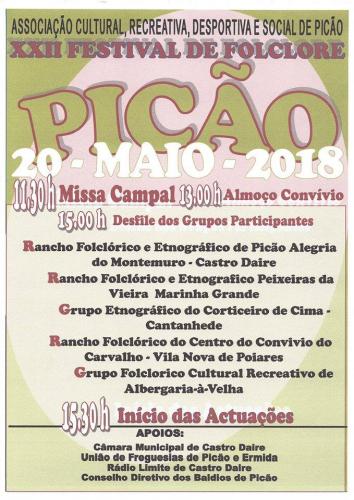 XXII Festival de Folclore - Picão